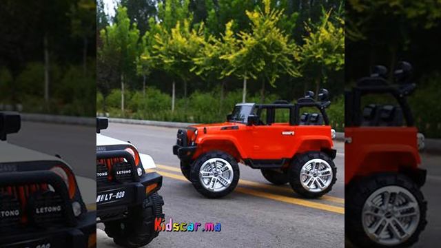 Real 4X4 Ride on Car Style Jeep Wrangler смотреть онлайн