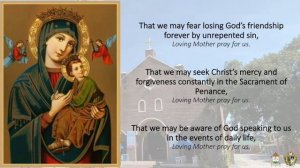 Our Mother of Perpetual Help I Novena I Catholic Prayer