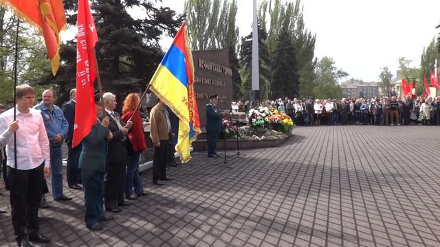 Поздравление с Днем победы от председателя совета ветеранов города Енакиево смотреть онлайн