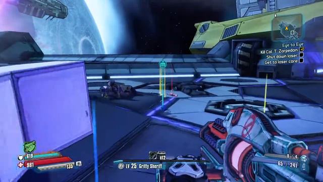 Borderlands: The Pre Sequel Colonel Zarpedon Boss Fight. Vs E-Gun смотреть онлайн