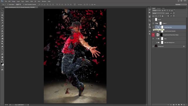 Shatter2 Photoshop Effect Tutorial | Automatically shatter your photos