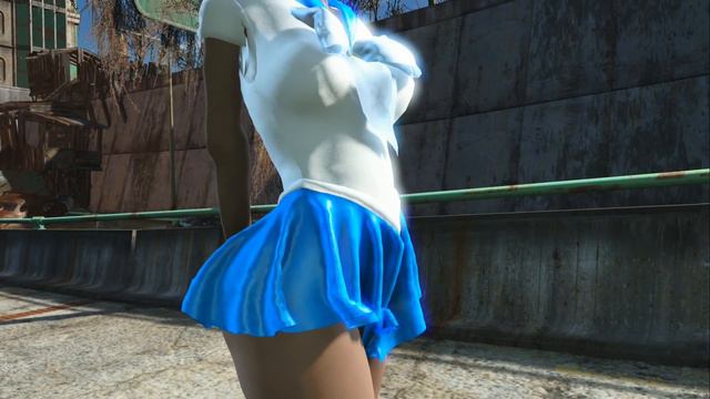 Fallout 4 Clothing Mods (XB1) Shino Sailor Moon & Kashima's Uniform (CBBE/Curvy) смотреть онлайн