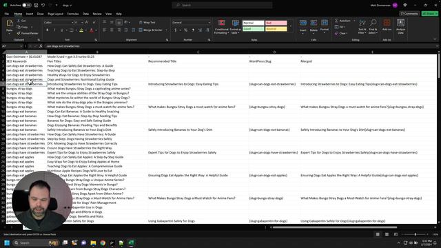 ZimmWriter Lesson 17 - Bulk Convert 1,000 SEO Keywords to 5,000 Blog Post Titles смотреть онлайн