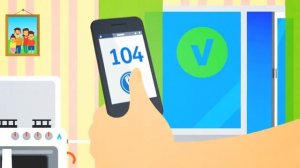 При запахе газа - звони 104