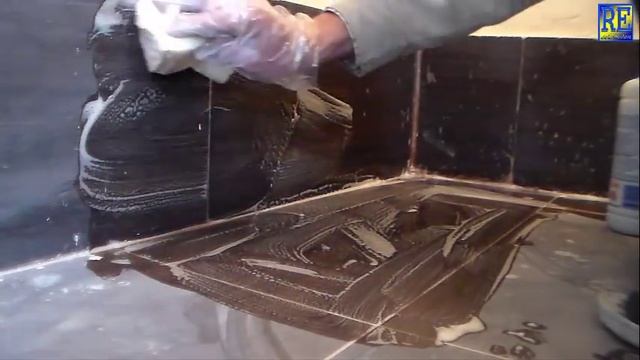 КАК ОЧИСТИТЬ ПЛИТКУ ОТ КЛЕЯ И ЗАТИРКИ.