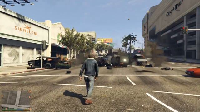 GTA V Duke O'Death massive collision смотреть онлайн