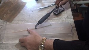 Сварка (пайка) пластика с армирующей сеткой.