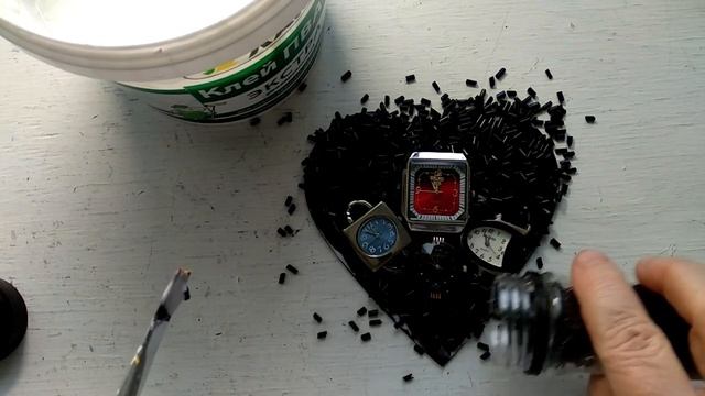 DIY/Идея декора из старых часов/Подвеска "Сердце"