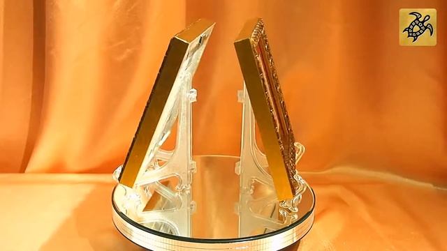 Подарок знак Зодиака ЛЕВ - картина на сусальном золоте смотреть онлайн