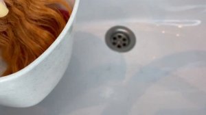 Как убрать клей с волос куклы?/ с aren