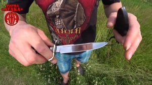 Финка НКВД из стали 95Х18 со звездой