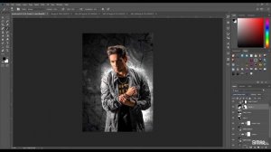 Crack Jatt Kambi Poster Making Video || Photoshop CC 2018 || SIMARVFX ||