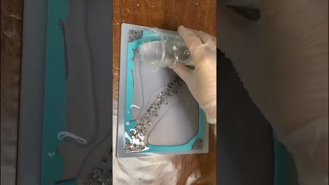Блокнот из смолы,как вам начало?#блокнотсвоимируками #блокнотизэпоксиднойсмолы #блокнотизсмолы