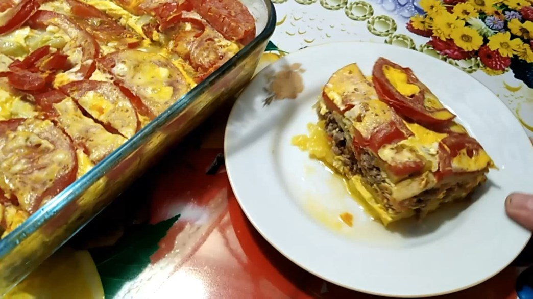 Кабачки с фаршем в духовке! Быстрый ужин из кабачков!