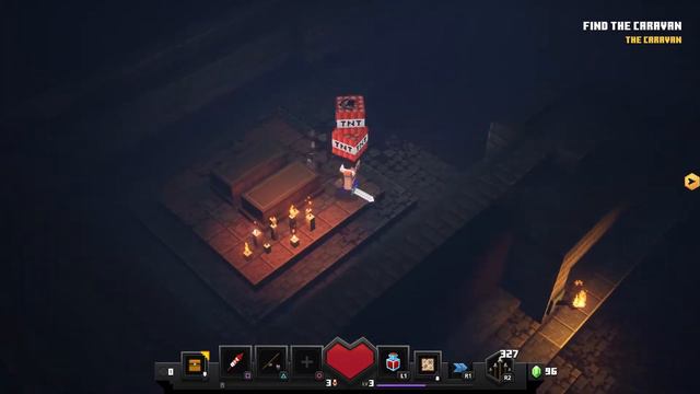 Minecraft Dungeons Playthrough: Creeper woods смотреть онлайн