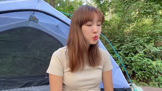 [솔로캠핑] 아무도 없는 숲/나홀로 막걸리 한잔/기차 놓치고 카메라 잃어버리고 멘탈 털림/냥이와 저녁식사/캠핑/대중교통 백패킹/설매제휴양림/캠핑장추천/빅바디/캠핑용품