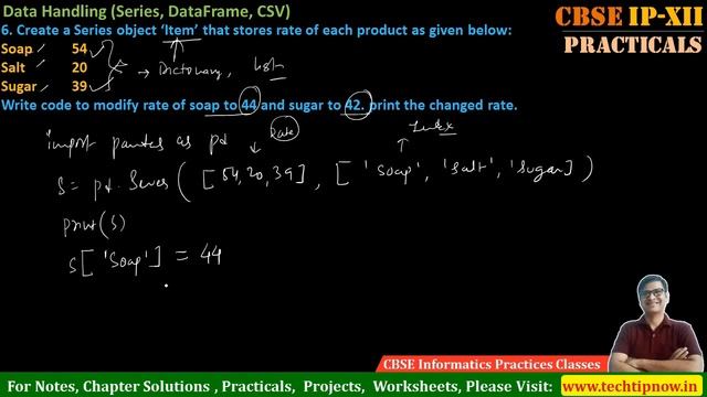 Complete Practical File of IP Class 12 | Data Handling Practical Programs | Python Series Programs