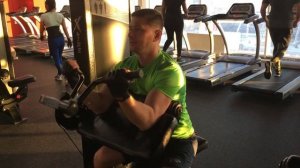 Фитнес тренировка ?️♂️ [КАЧАЕМСЯ В ЗАЛЕ] Тренажерный зал!!!