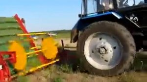 Машина для уборки цветоносов чеснока МУЦ-1,4 для трактора МТЗ-82