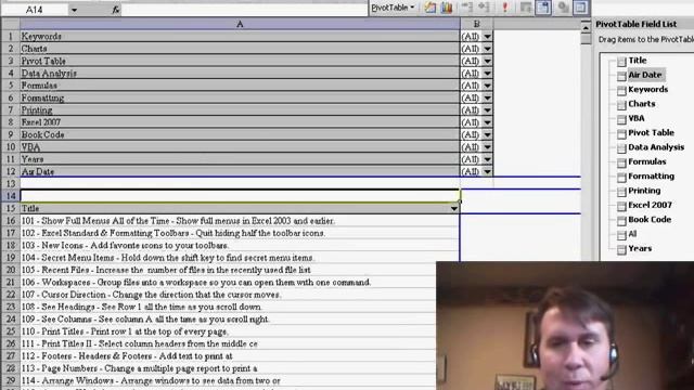 Excel - Pivoting Text in Excel: Unique Use of Pivot Tables | Microsoft Excel Tutorial - Episode 748