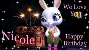 Nicole Birthday Song - Happy Birthday Dear Nicole