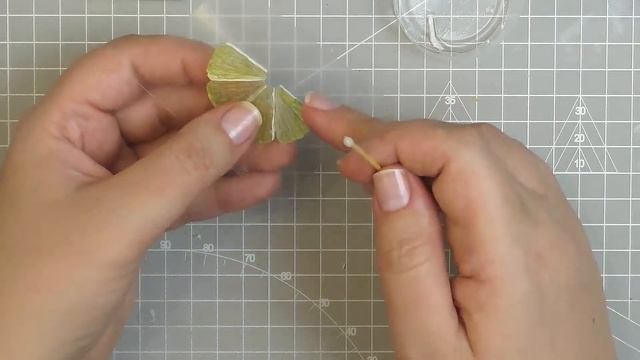 Мастер-класс по изготовлению дольки лайма из горячего клея и фоамирана. смотреть онлайн