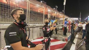 Romain Grosjean Walks Away From Dramatic, Fiery Crash | 2020 Bahrain Grand Prix