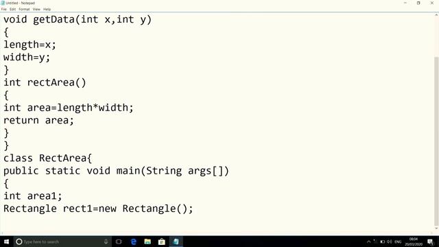 Method and constructor in Java. смотреть онлайн