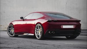 New Ferrari ROMA. Новый Итальянский спортивный автомобиль.