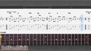 Eiffel 65-Blue (Da Ba Dee) Easy Fingerstyle Guitar Tutorial Tabs