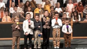 Пение «Вот и снова осень наступила…» — Детский хор