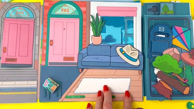 КИНОСТУДИЯ ИЗ БУМАГИ / ТОКА БОКА БИЗИ БУК / TOCA BOCA BUSY BOOK / PAPER TOCA BOCA / TOCA QUIET BOOK смотреть онлайн