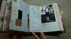 Обзор альбома для фотографий. Скрапбукинг.