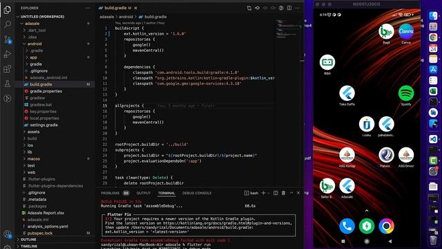 Error pada flutter ext.kotlin_version смотреть онлайн