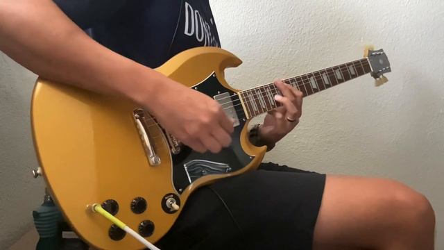 Lost - Linkin Park - Epiphone SG Traditional Pro Gold смотреть онлайн