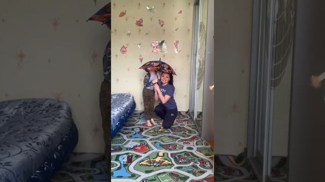 Подвижная игра для младших Дошкольников «Дождик пошёл» смотреть онлайн