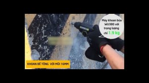 [Test Thực Tế] Máy Khoan Búa Dùng Pin Worx WU380: Khoan Búa, Khoan, Vặn Vít