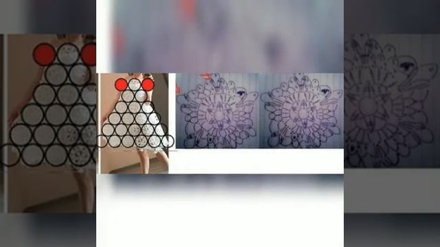 Ажурные платья крючком со схемами и описанием