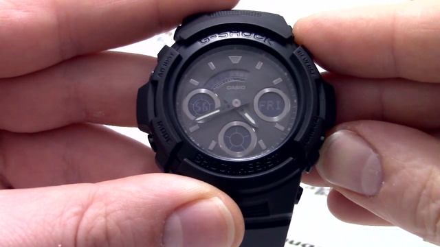 Часы Casio G-SHOCK AW-591BB-1A - Инструкция, как настроить от PresidentWatches.Ru