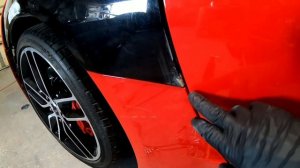 Fix corvette fiberglass. diy auto body, smc fiberglass repair