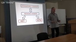 Лекция по дрессировке собак в Новосибирске. Кинолог. Вводно - теоретическое занятие по СДК "DOGma"