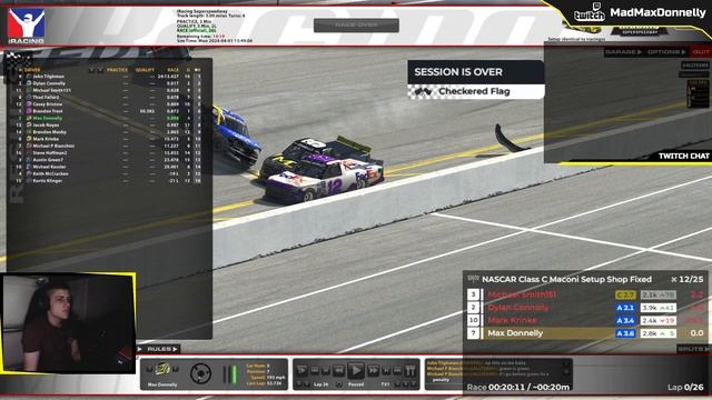 iRacing - NASCAR Class C Fixed Trucks at iRacing Superspeedway смотреть онлайн
