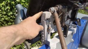 Тележка для транспортировки водометного двигателя 15 лс