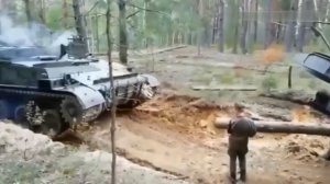 Переехали танком, 18+