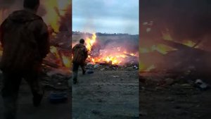 Баллончики в костре