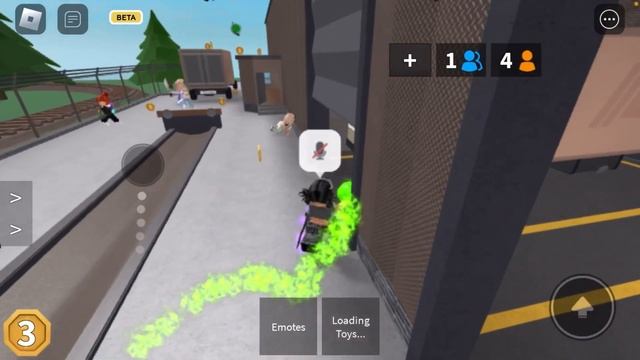 Playing mm2 ROBLOX with teamers…..?? смотреть онлайн