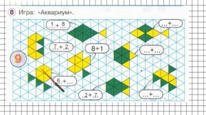 Урок 14 Задание 8 – ГДЗ по математике 1 класс (Петерсон Л.Г.) Часть 2
