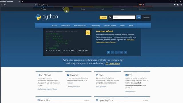 python episode 01 --setting up environment by CODE WORLD смотреть онлайн