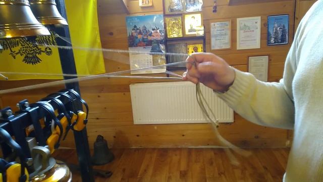 Колокольный звон с четверкой зазвонных. Вращение зазвонных смотреть онлайн