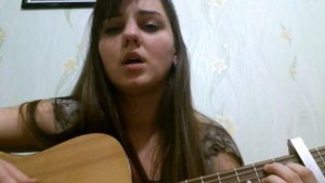 Вороны. Песня под гитару (классный cover на ДДТ "На небе вороны")